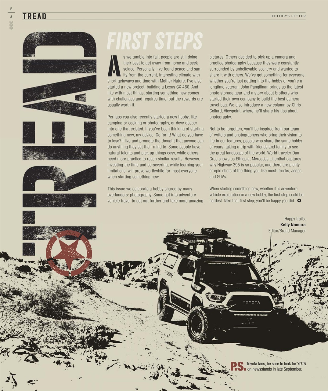 Tread Preview Pages
