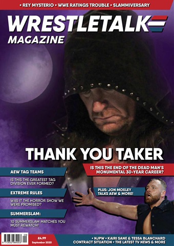 Wrestletalk Magazine issue September 2020