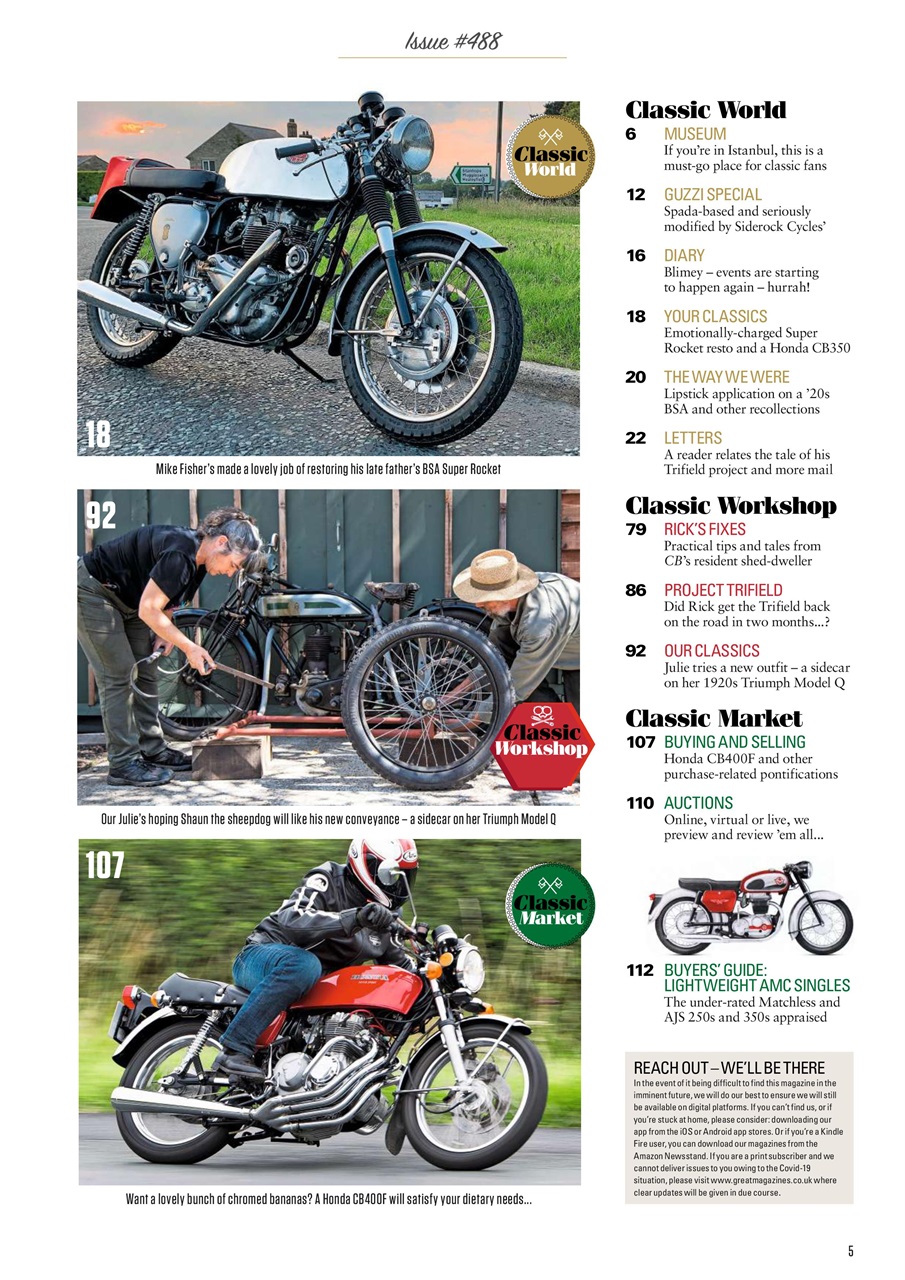 Classic Bike Preview Pages