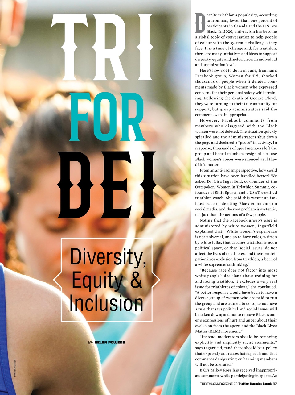 Triathlon Magazine Canada Preview Pages