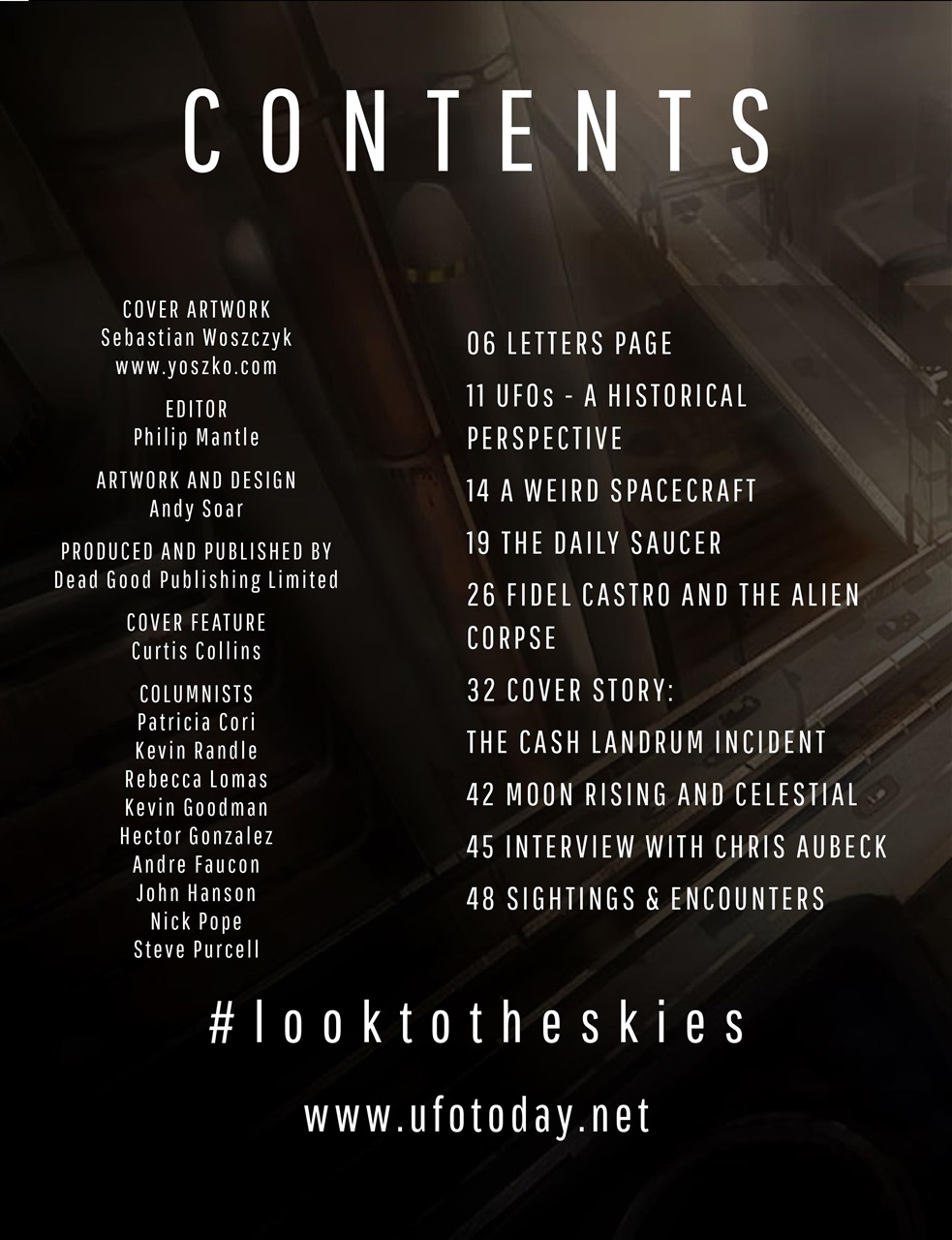 Haunted Magazine Preview Pages