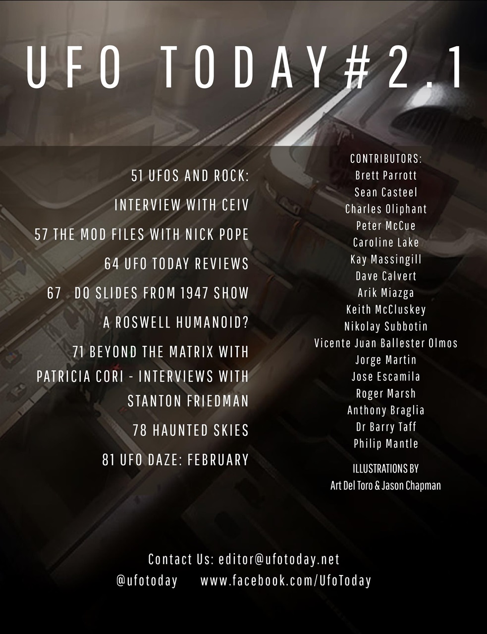 Haunted Magazine Preview Pages