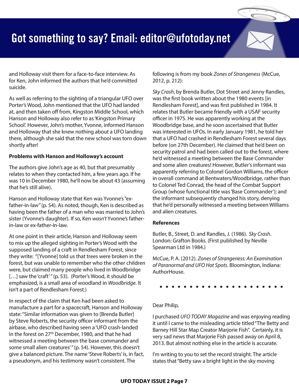 Haunted Magazine Preview Pages