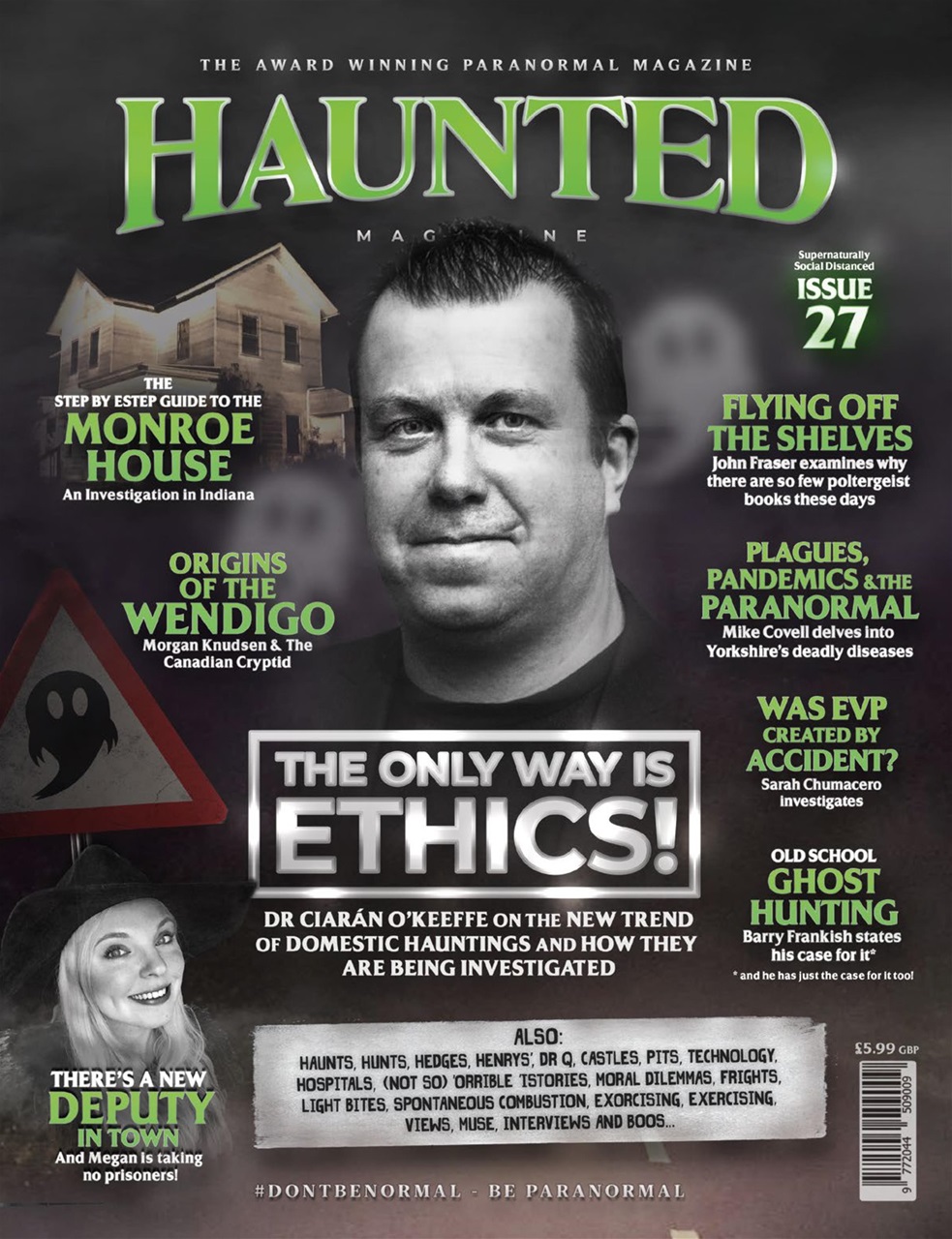 Haunted Magazine Preview Pages