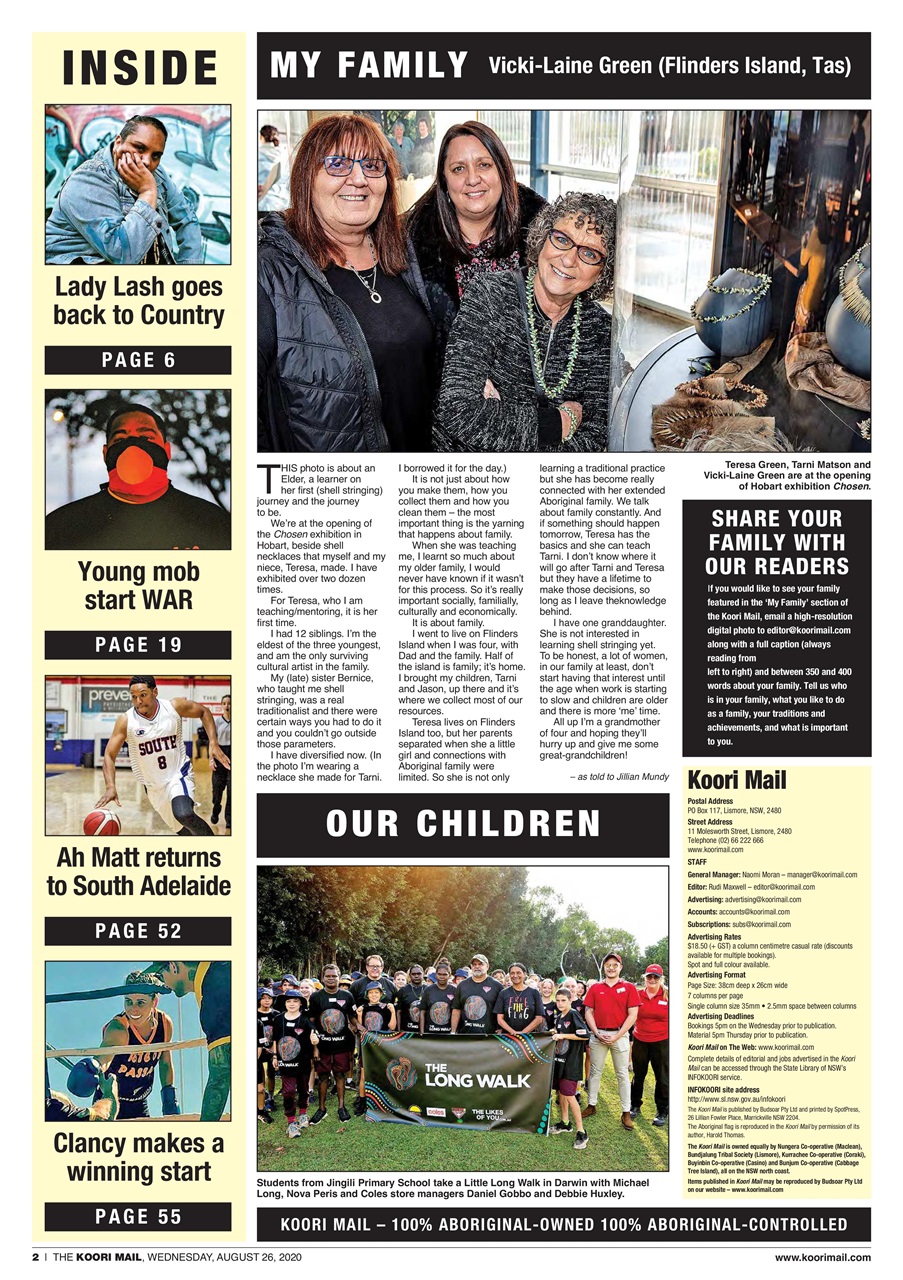 Koori Mail Preview Pages