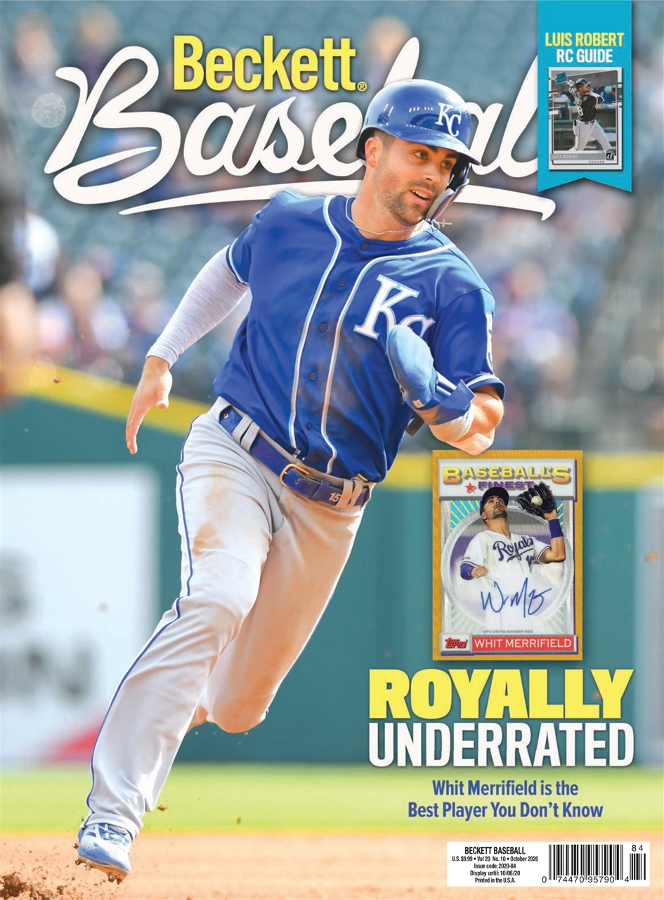 Beckett Baseball Magazine Preview Pages