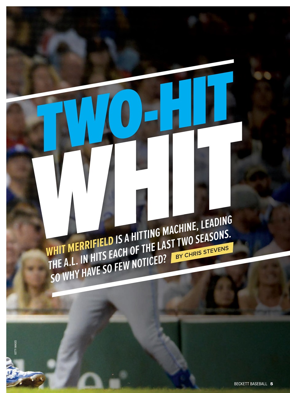 Beckett Baseball Magazine Preview Pages