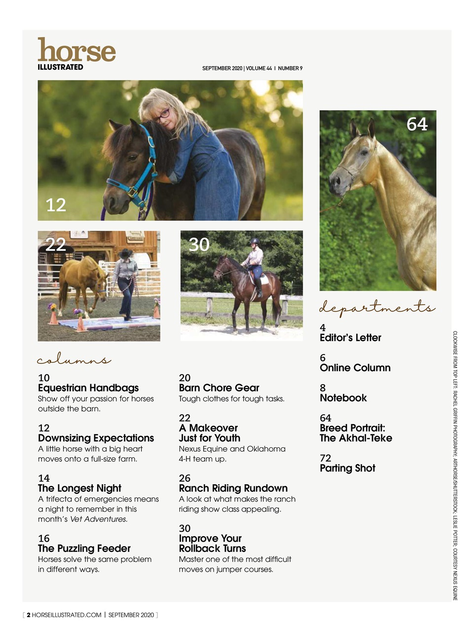 Horse Illustrated Magazine Preview Pages