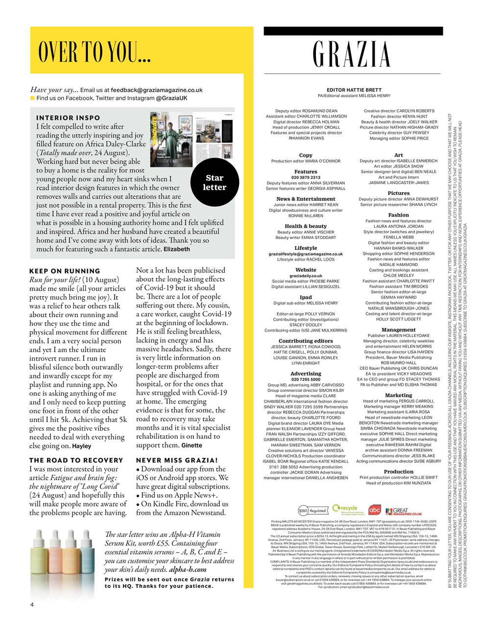 Grazia Preview Pages