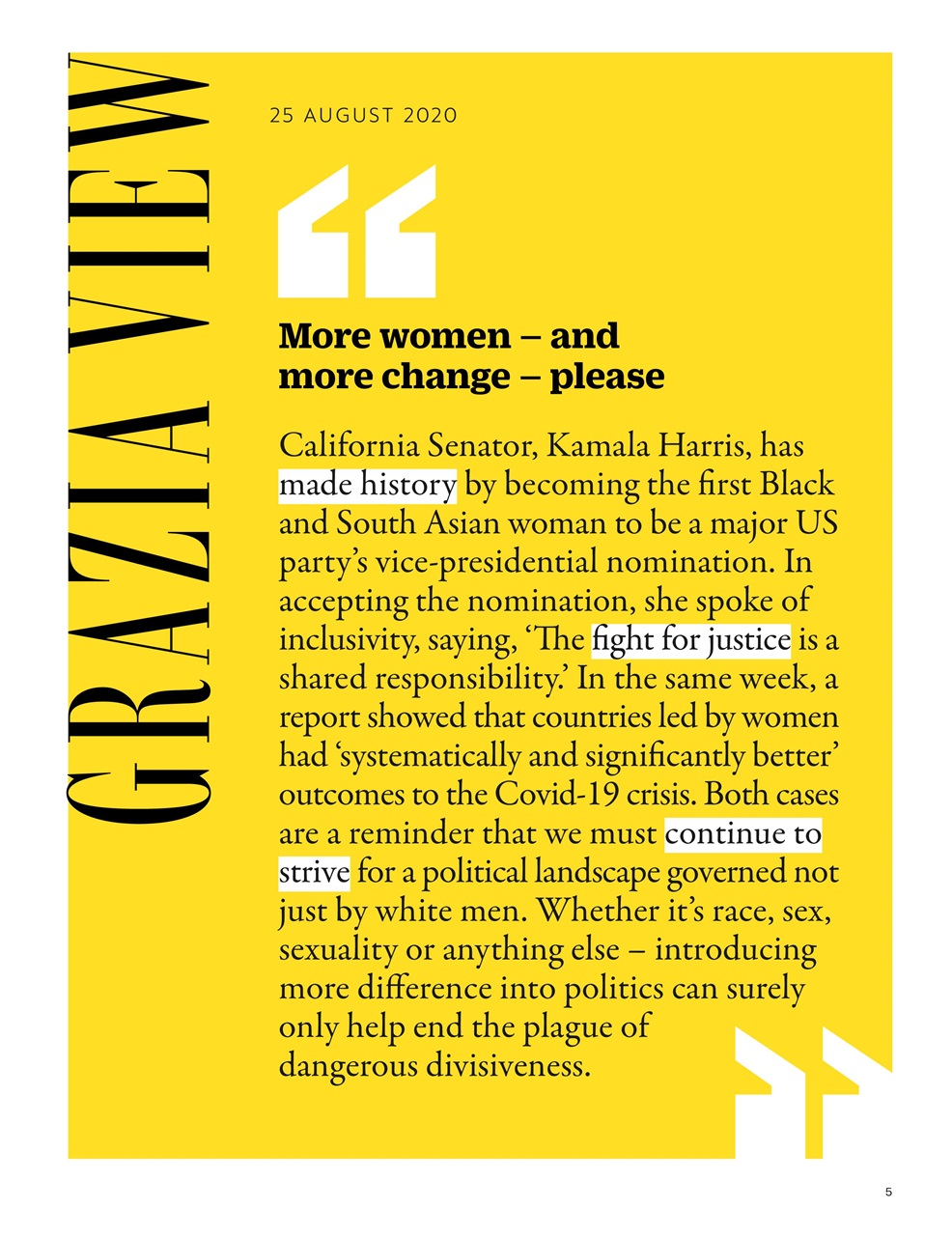 Grazia Preview Pages