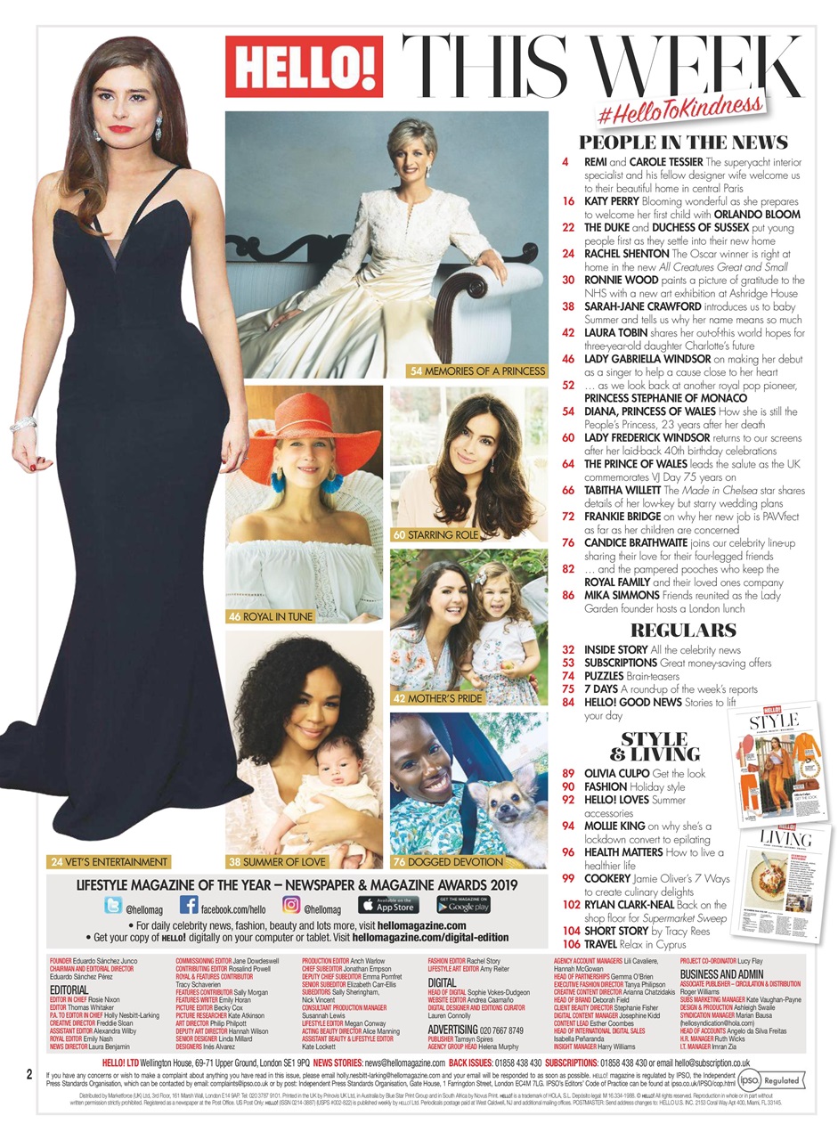 Hello! Magazine Preview Pages