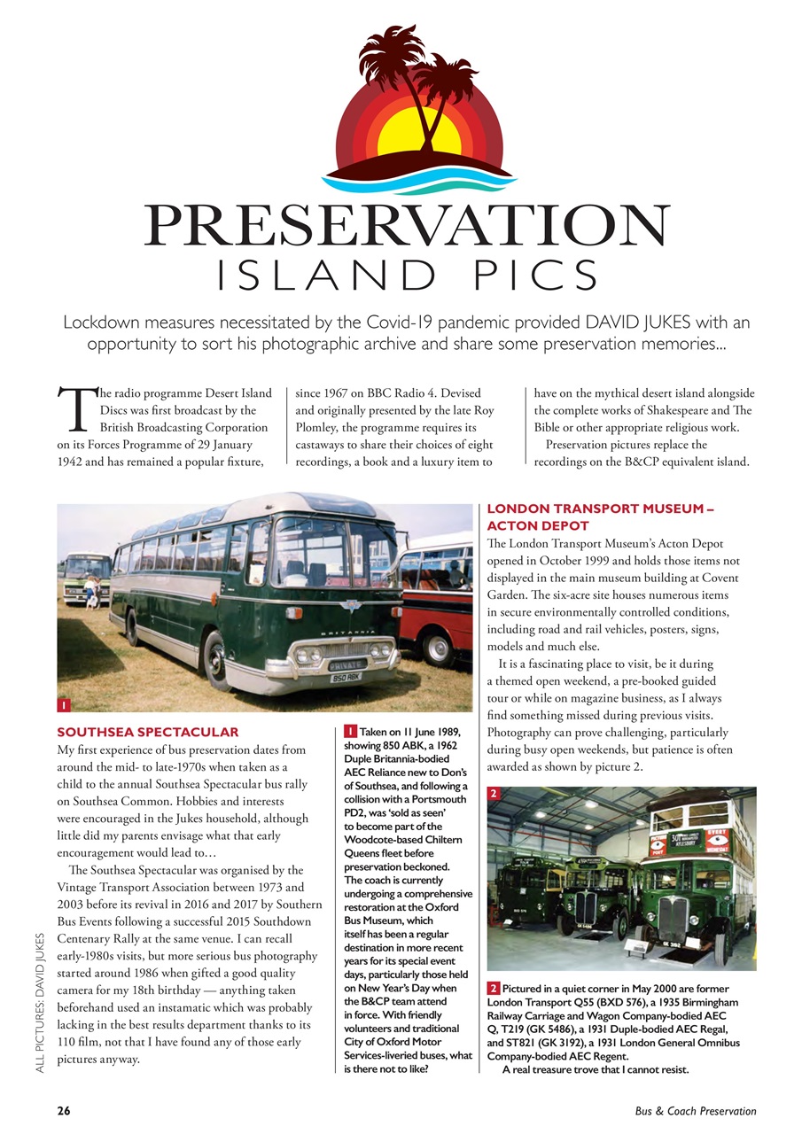 Bus & Coach Preservation Preview Pages