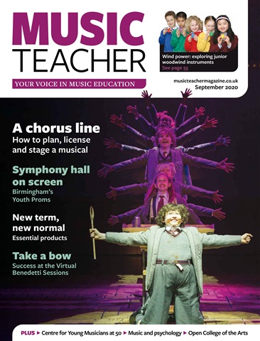 Music Teacher issue September 2020