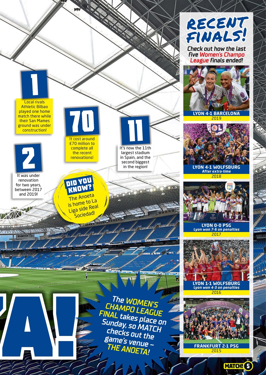 Match Preview Pages