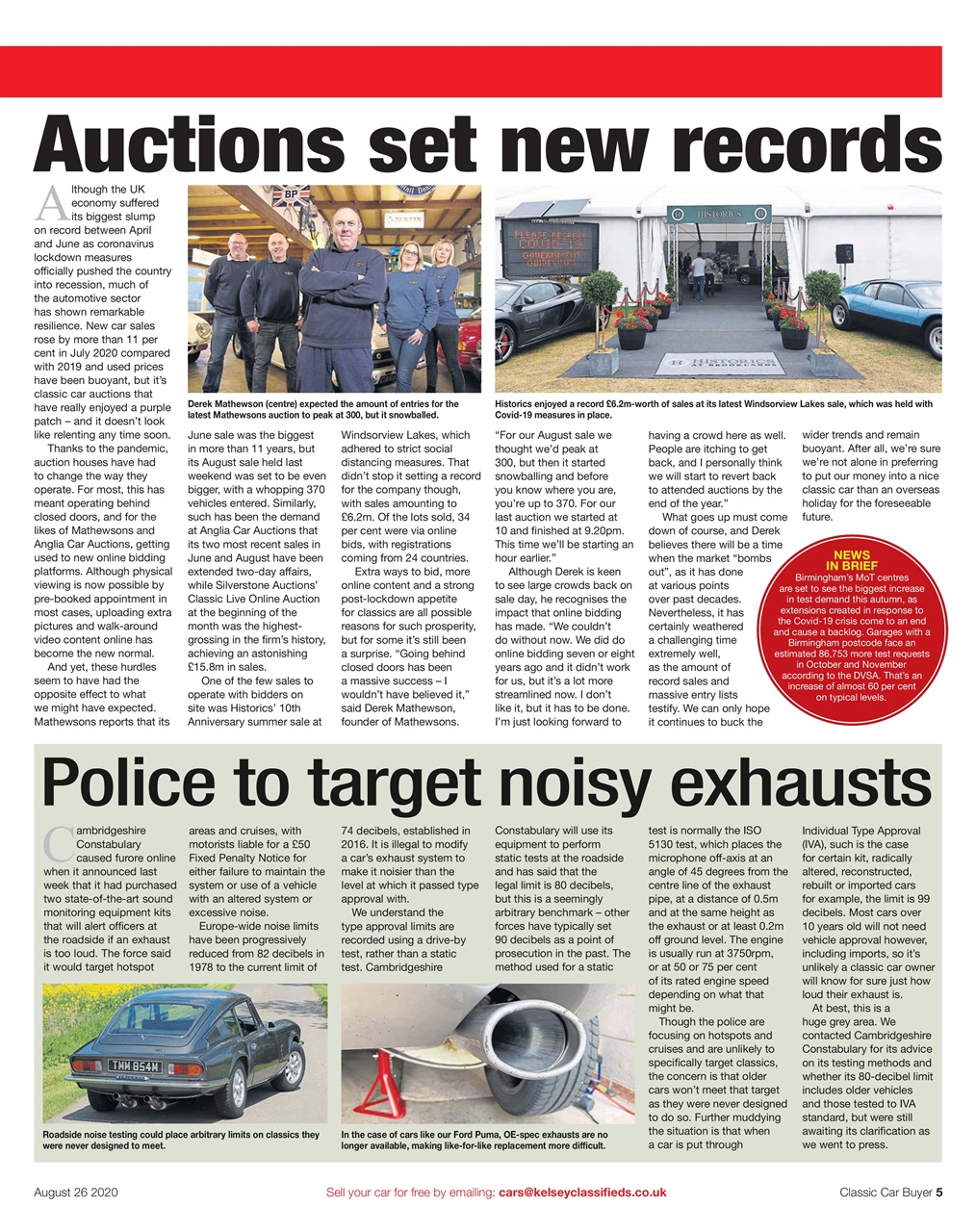 Classic Car Buyer Preview Pages