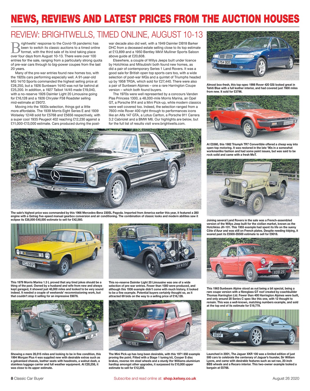 Classic Car Buyer Preview Pages