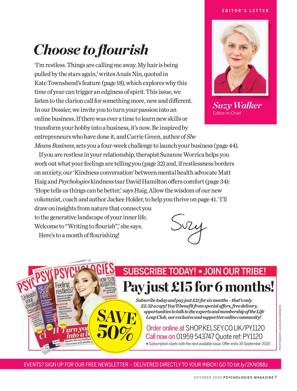 Psychologies Preview Pages