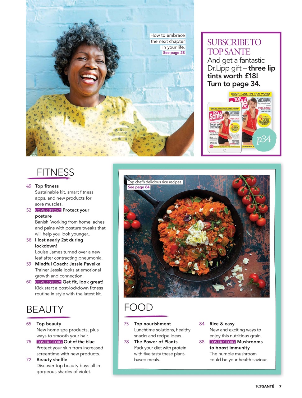 Top Sante Preview Pages