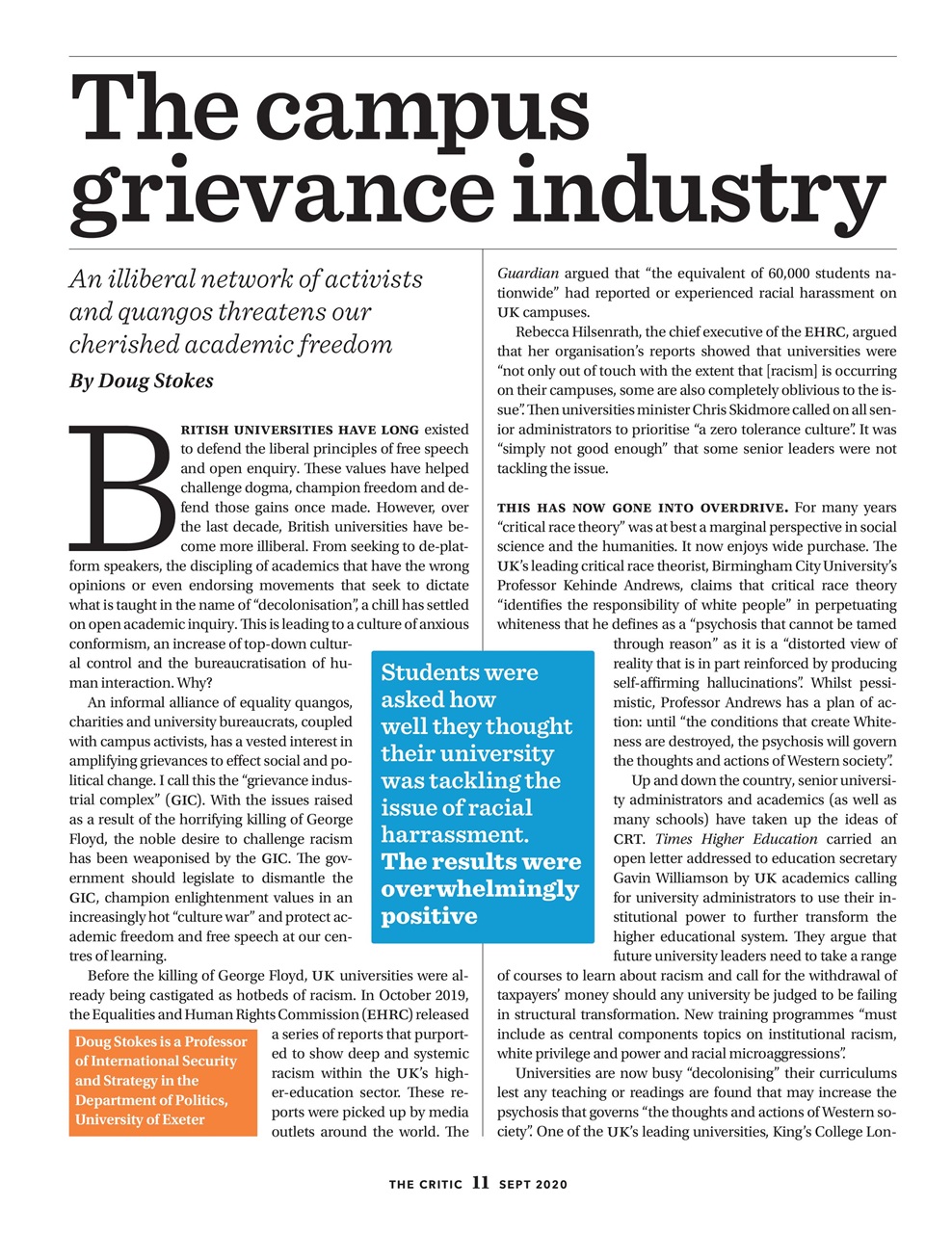 The Critic Preview Pages