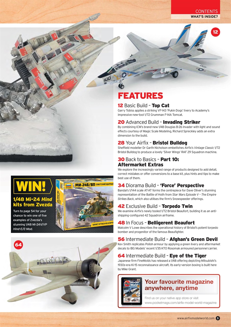 Airfix Model World Preview Pages