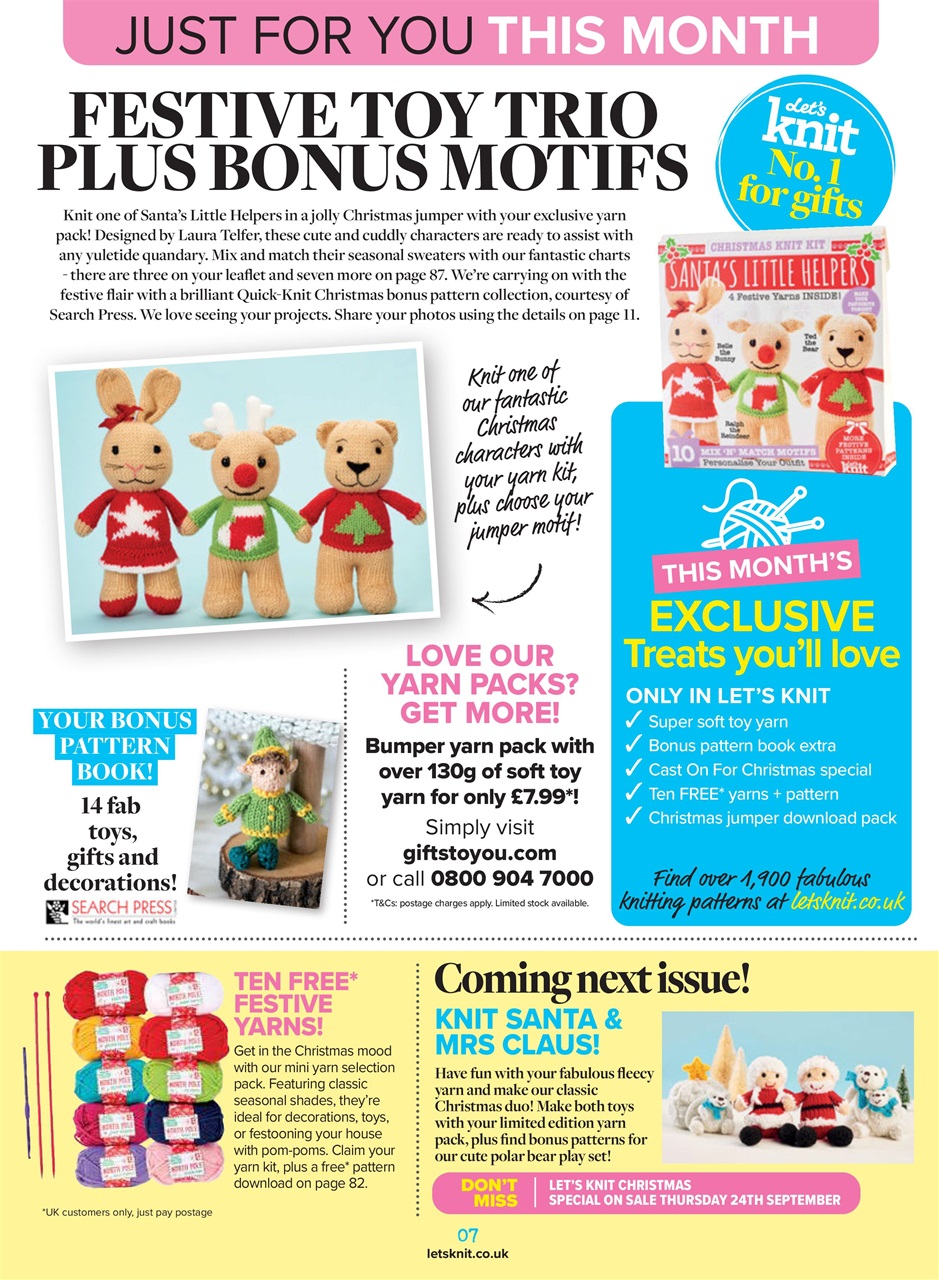 Let's Knit Preview Pages