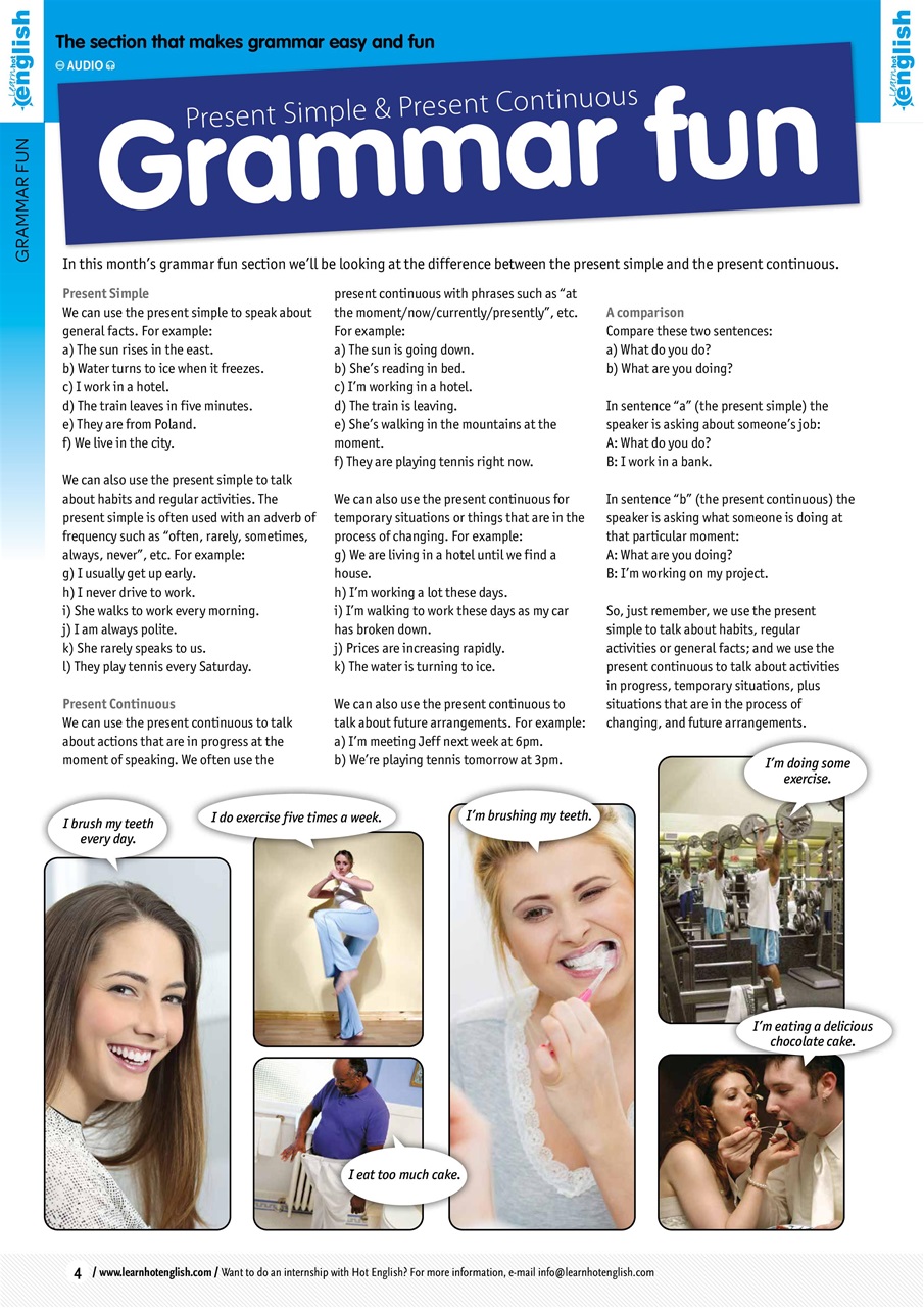 Learn Hot English Preview Pages