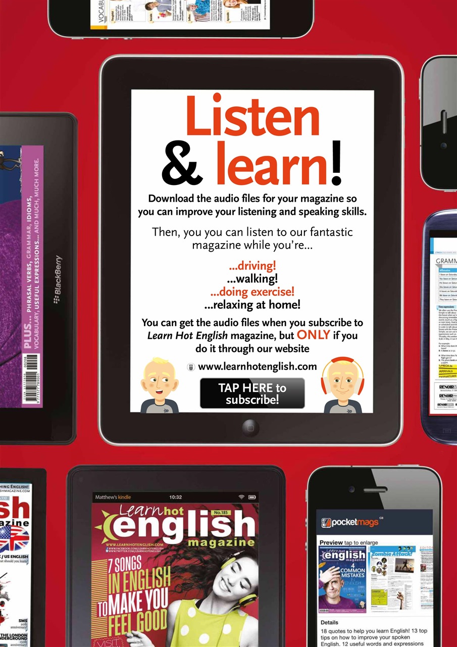 Learn Hot English Preview Pages