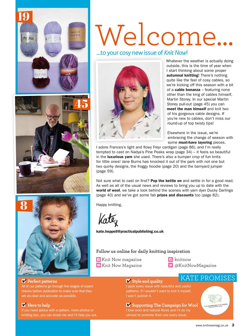 Knit Now Preview Pages