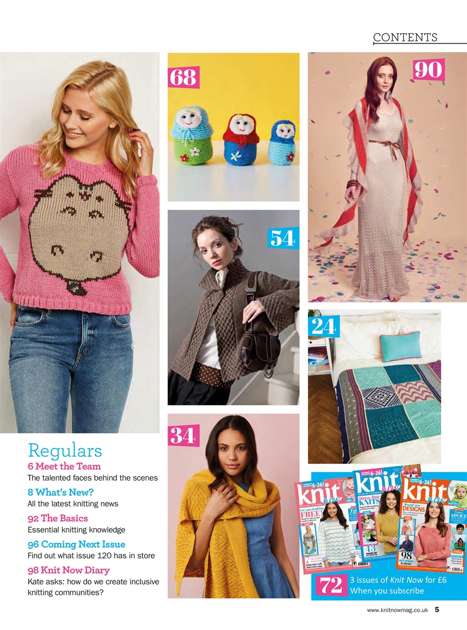 Knit Now Preview Pages