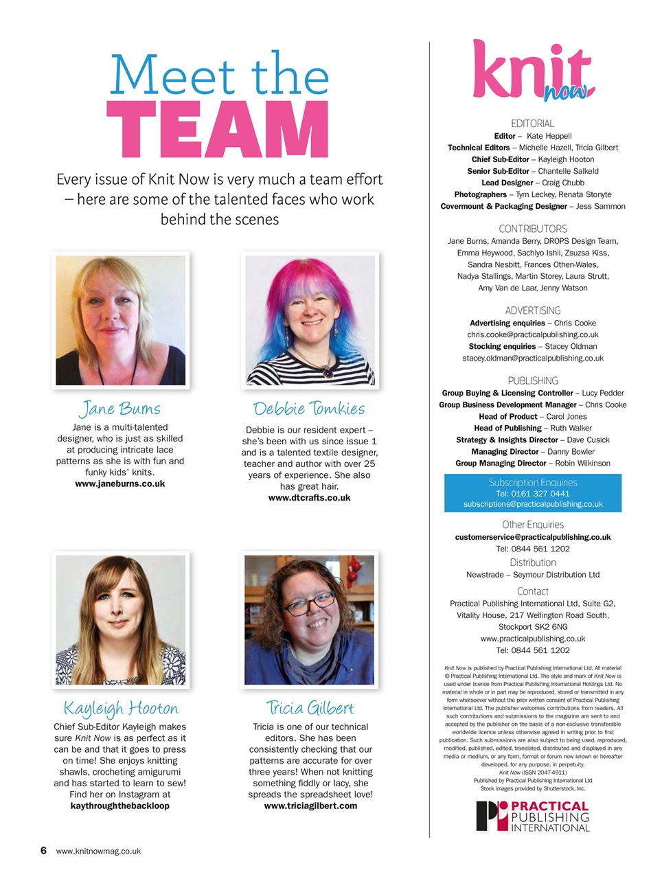 Knit Now Preview Pages