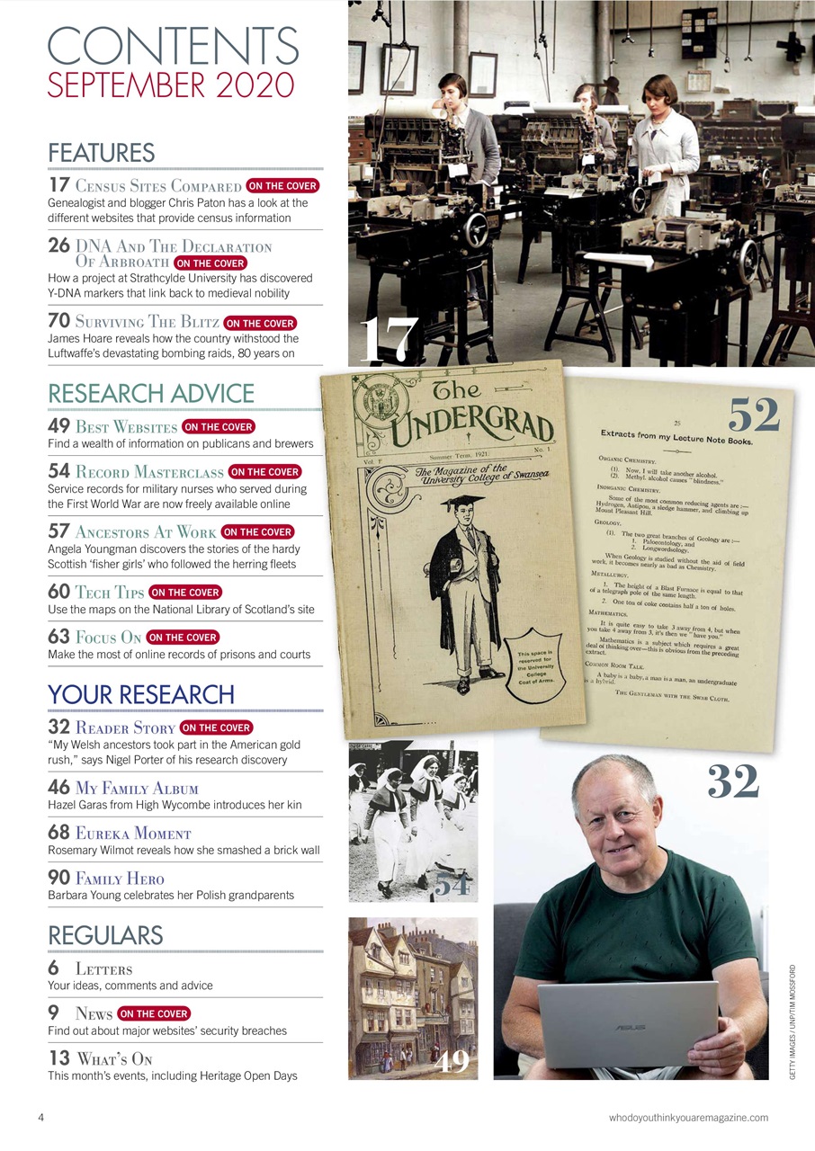 Who Do You Think You Are? Preview Pages