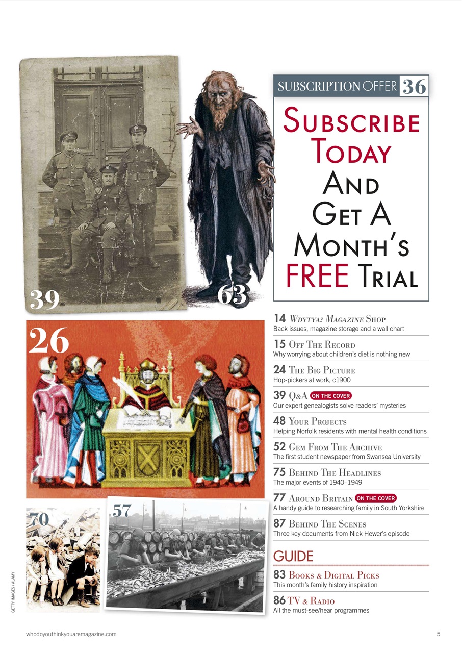 Who Do You Think You Are? Preview Pages