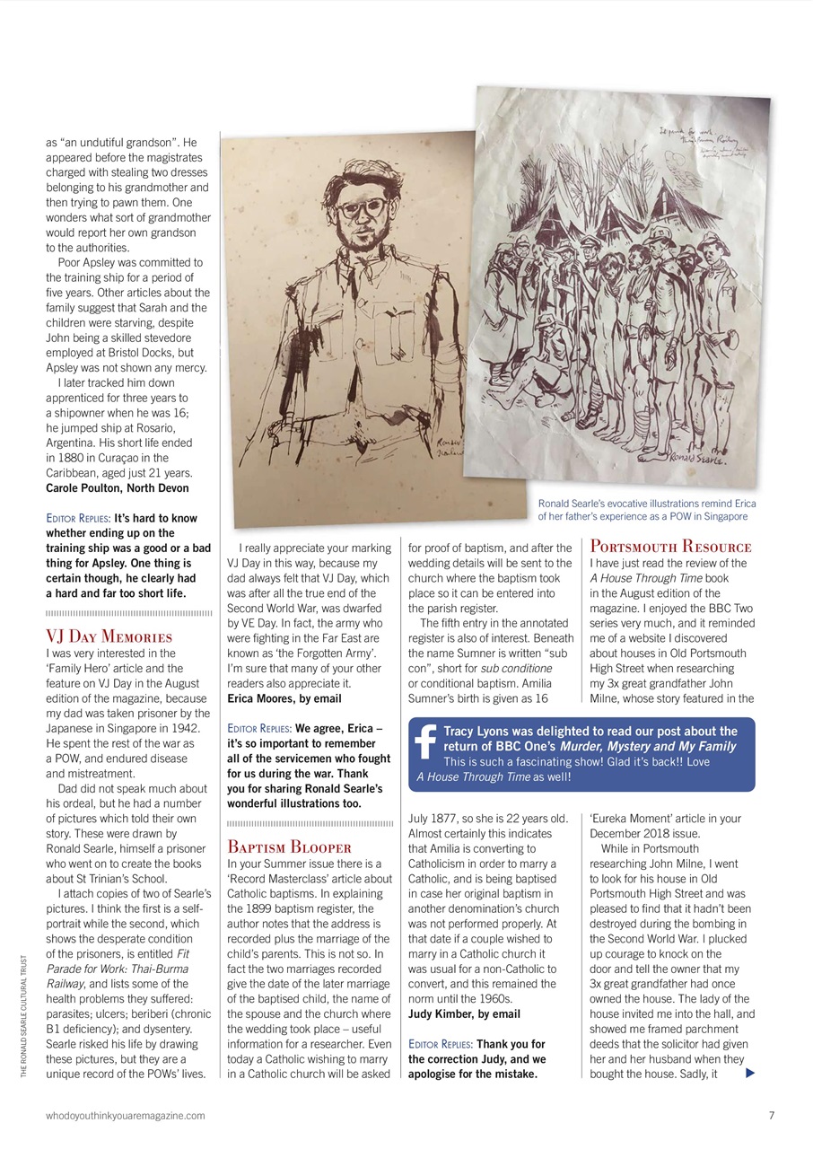 Who Do You Think You Are? Preview Pages