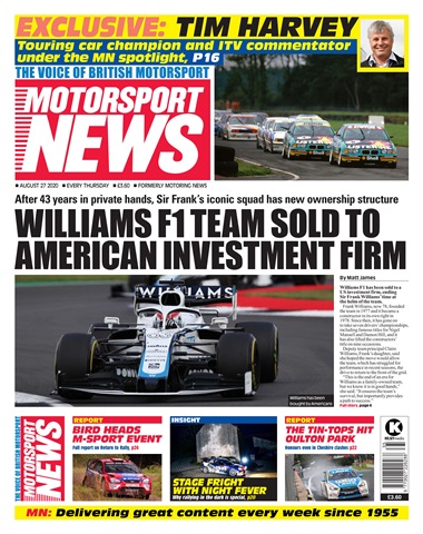 Motorsport News issue 26th August 2020