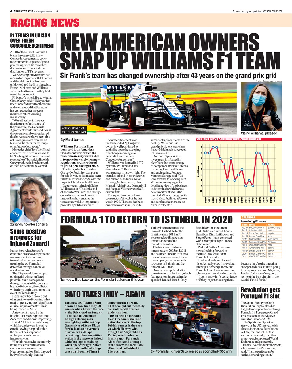 Motorsport News Preview Pages