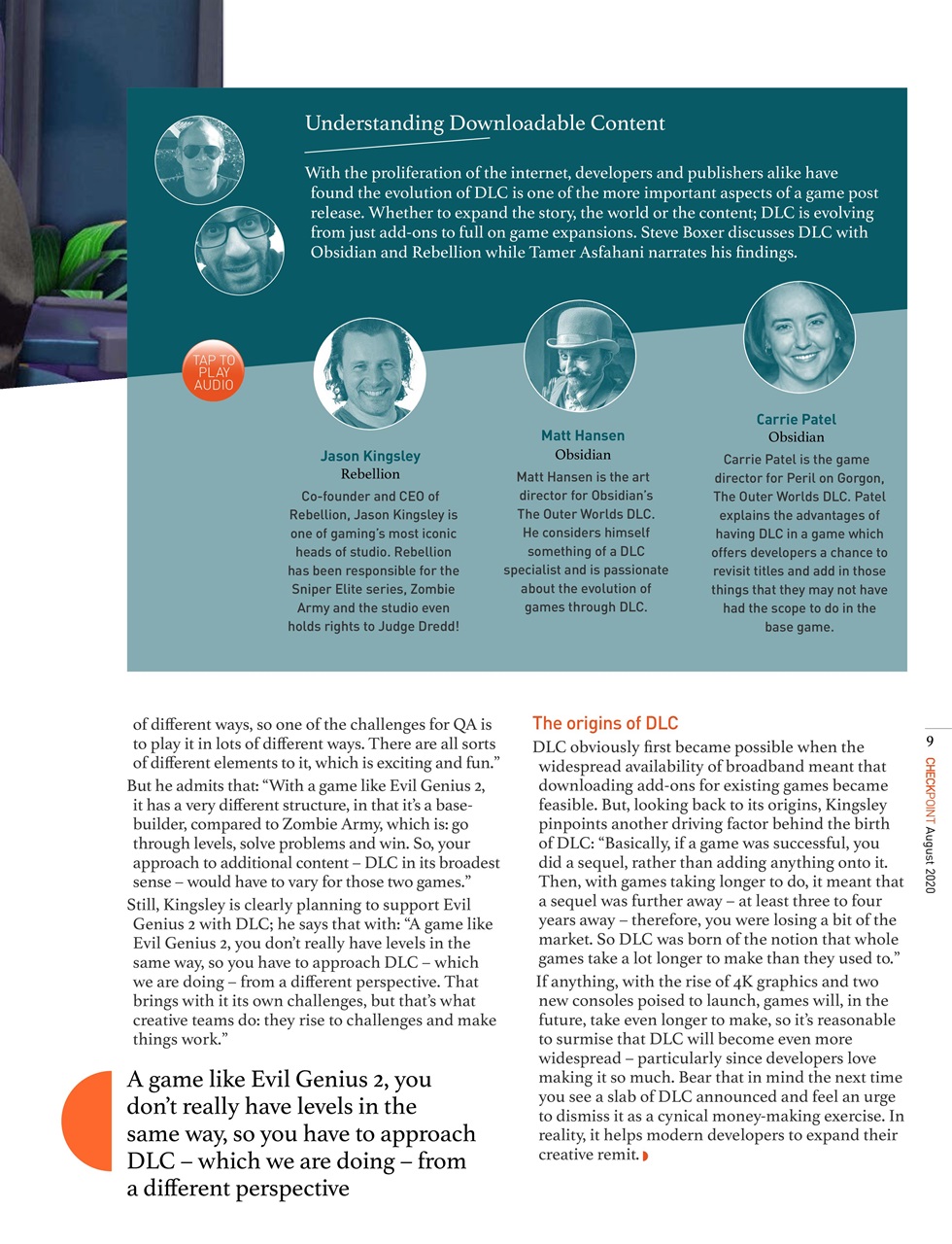 Checkpoint Magazine Preview Pages