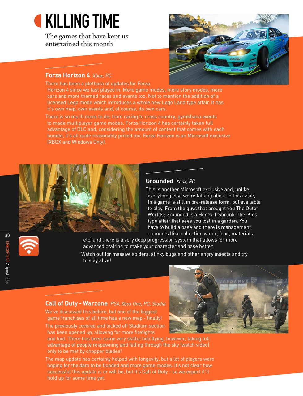 Checkpoint Magazine Preview Pages