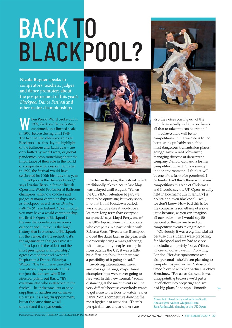 Dancing Times Preview Pages