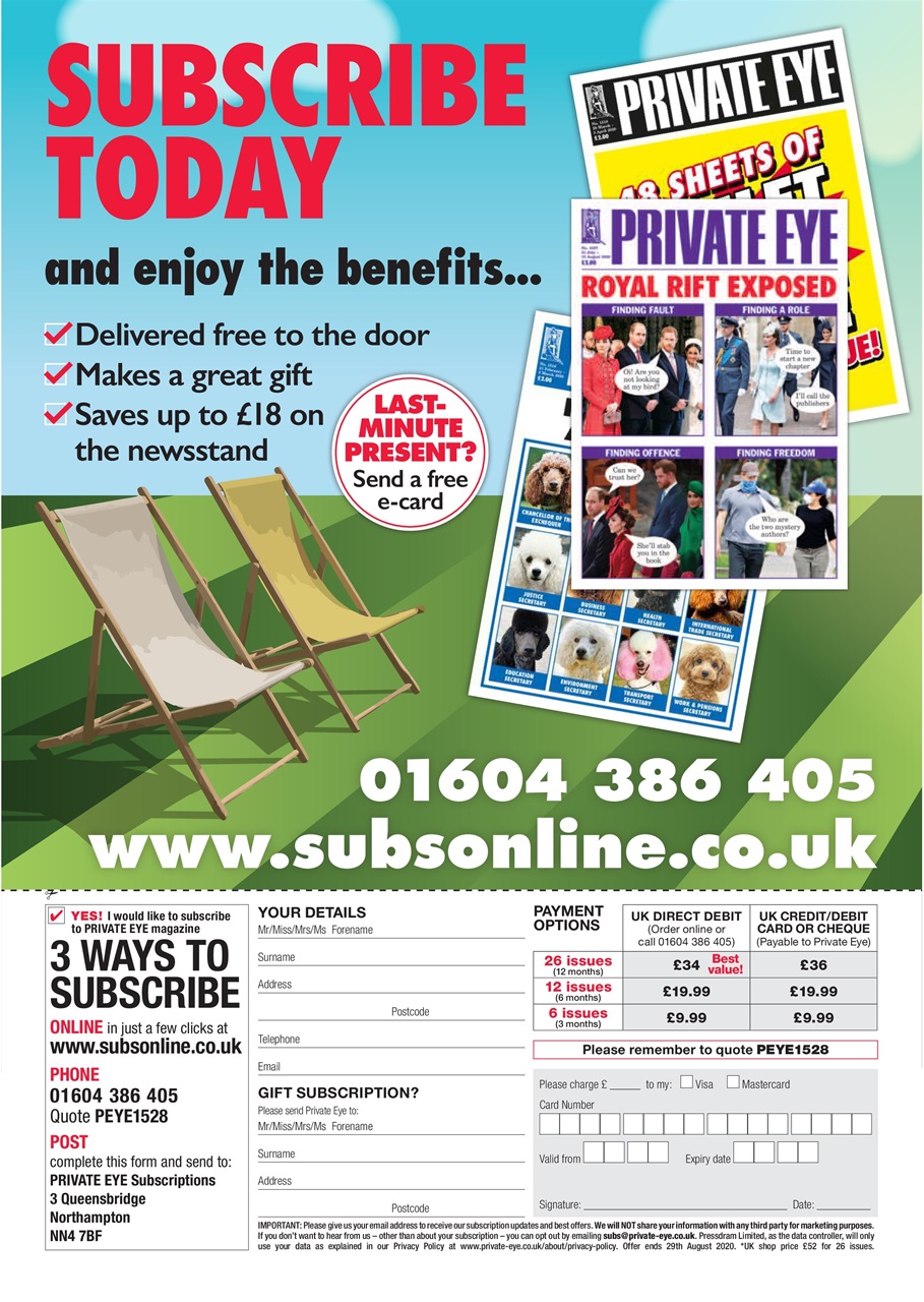 Private Eye Preview Pages