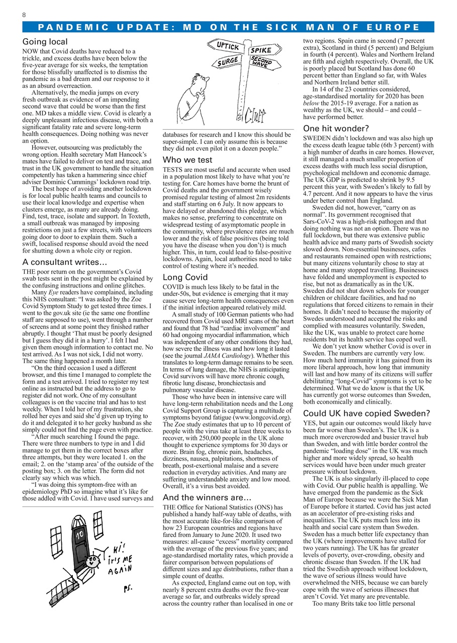 Private Eye Preview Pages