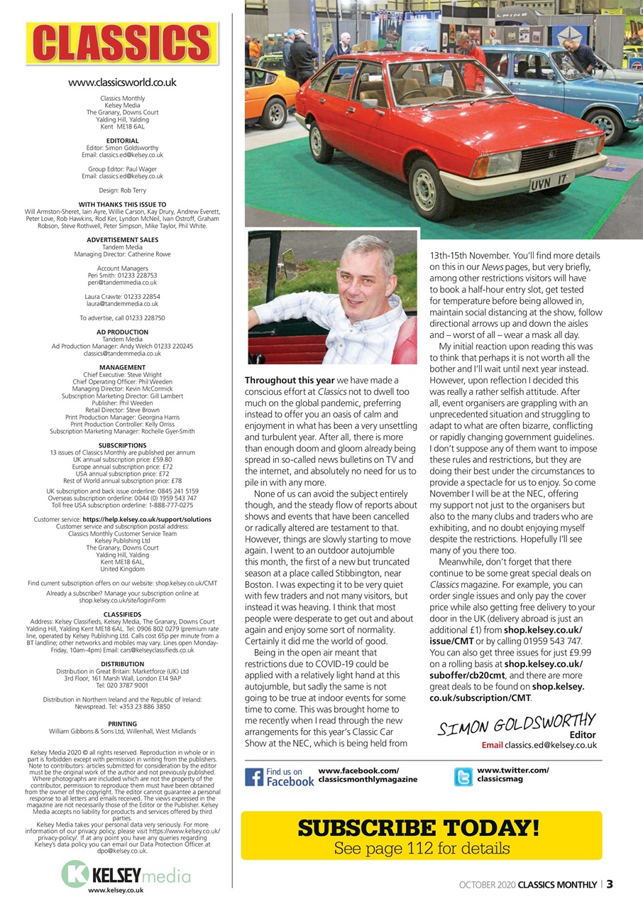 Classics World Preview Pages