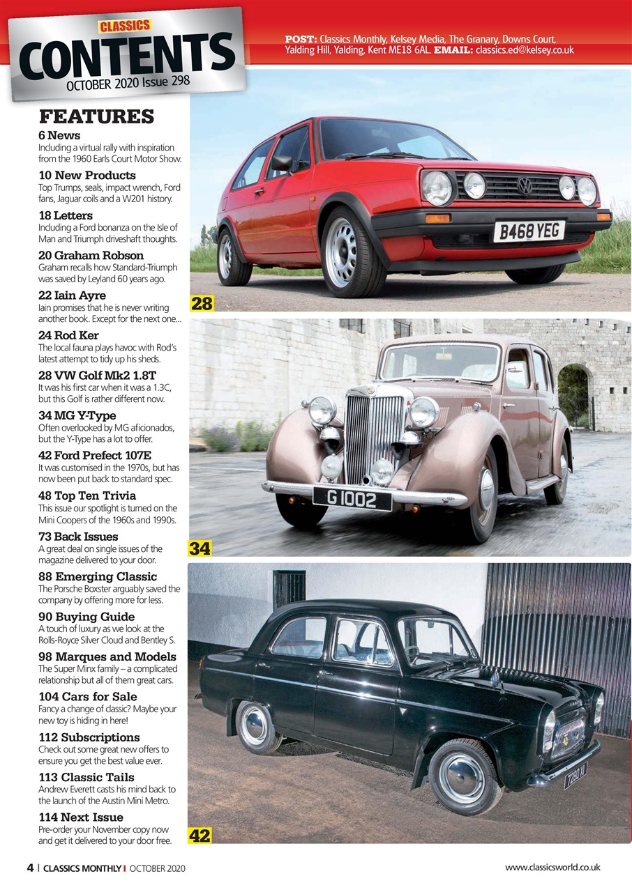 Classics World Preview Pages