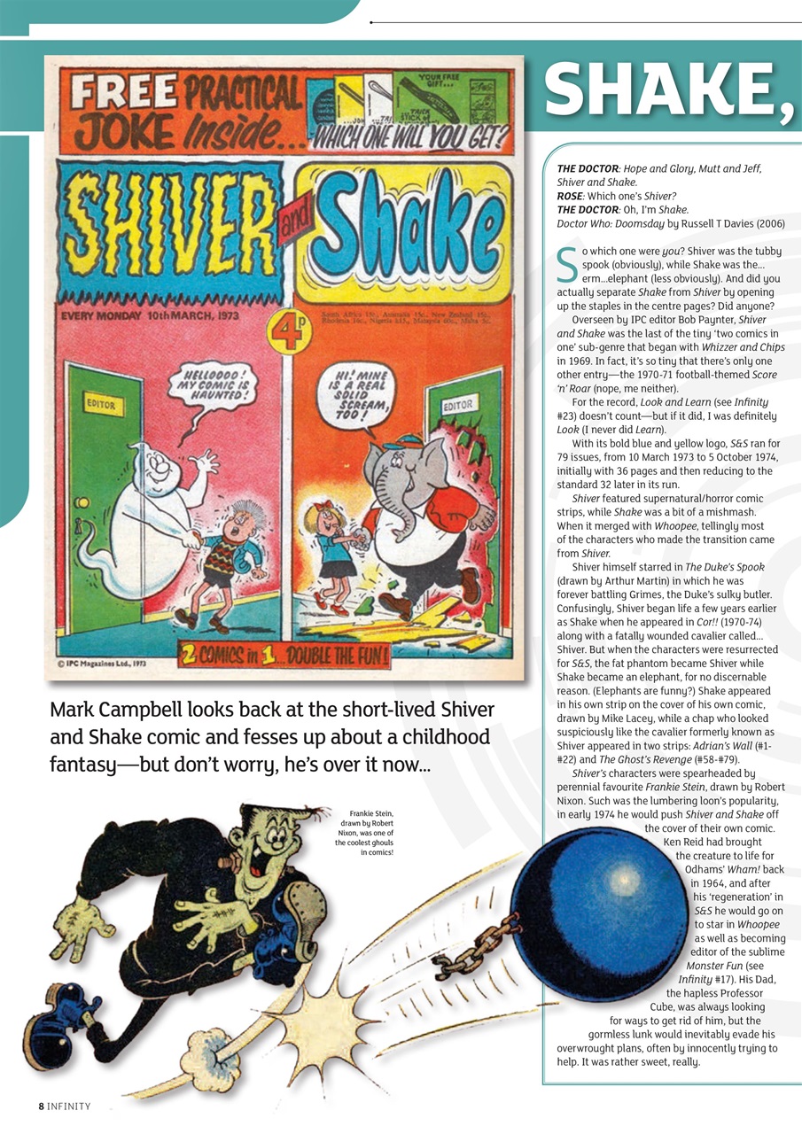 Infinity Magazine Preview Pages