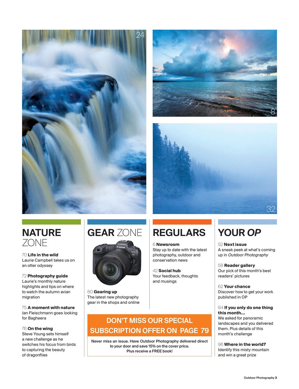 Outdoor Photography Preview Pages