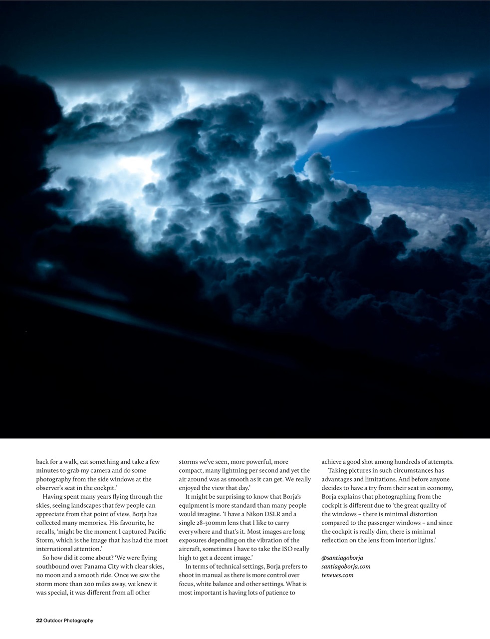 Outdoor Photography Preview Pages