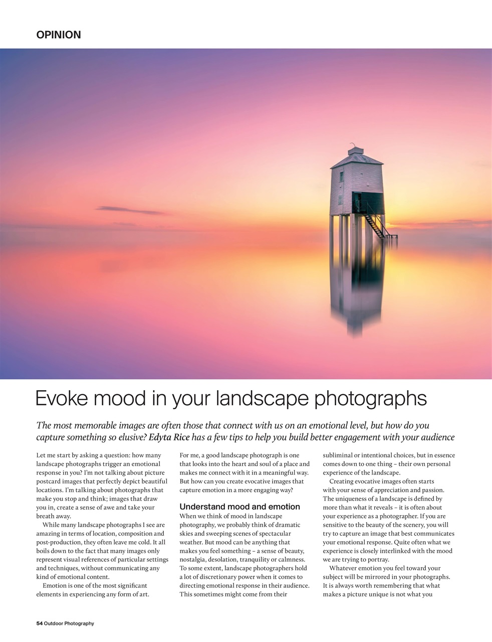 Outdoor Photography Preview Pages