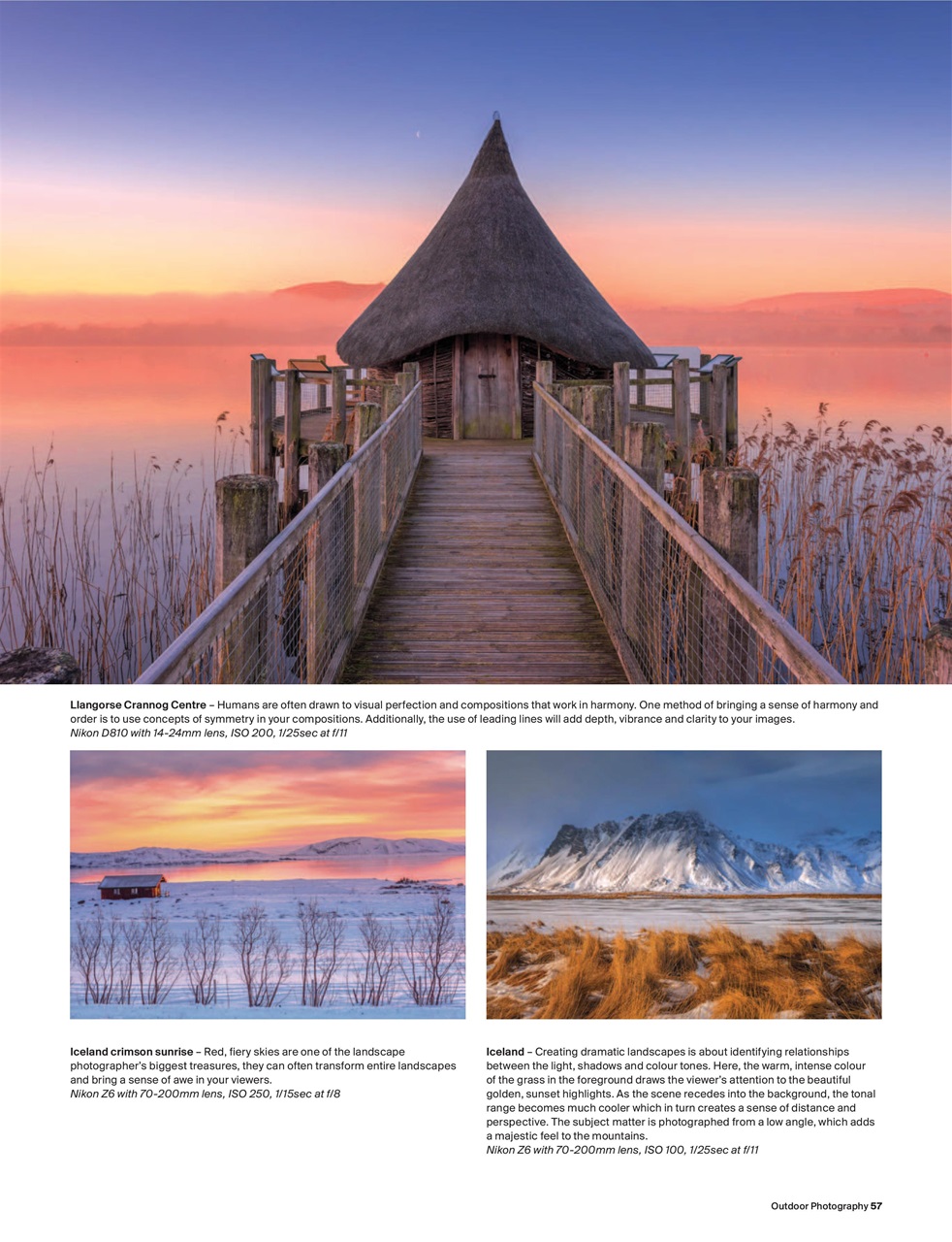 Outdoor Photography Preview Pages