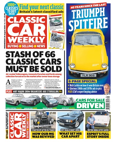 Classic Car Weekly issue 26 August 2020