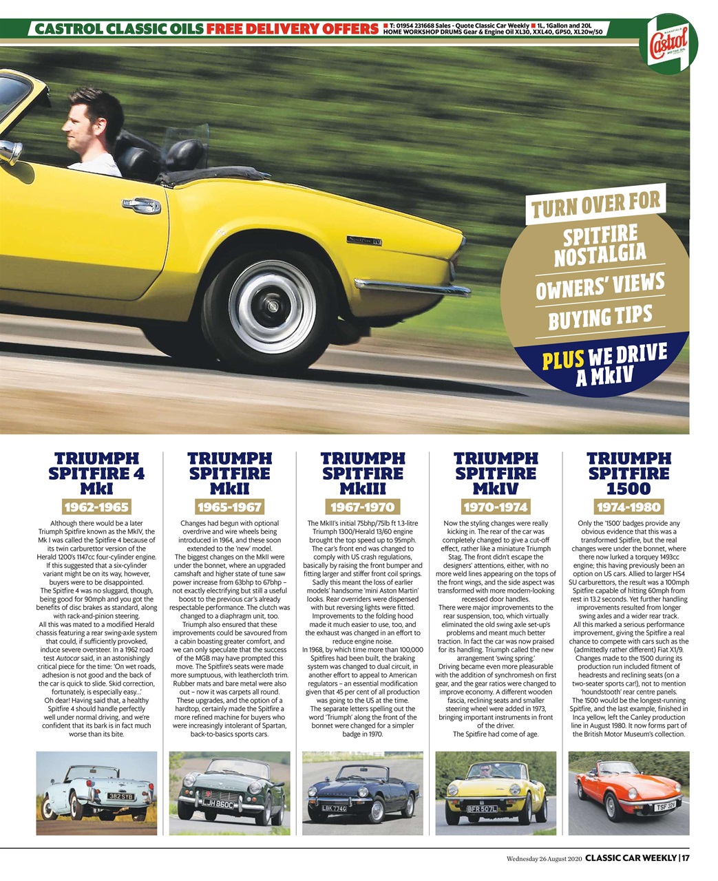Classic Car Weekly Preview Pages