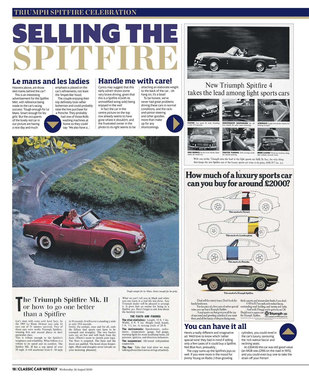 Classic Car Weekly Preview Pages